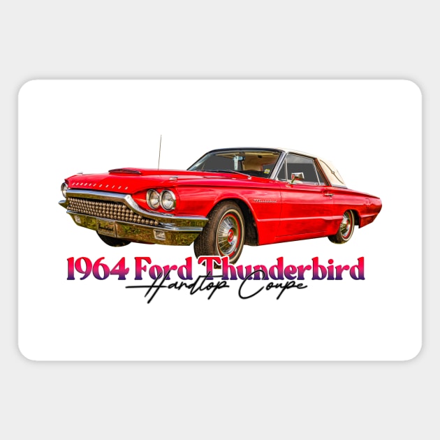 1964 Ford Thunderbird Landau Coupe Magnet by Gestalt Imagery